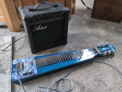 Blue moon lap steel - e-lap, gitarre